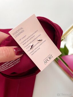 Victoria’s Secret bordove leginy S - 9