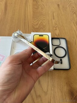 iPhone 14 Pro 128 gb Gold - komplet príslušenstvo, záruka - 9