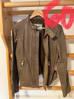 Kožené dámske original bundy - 9