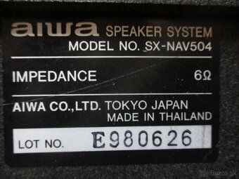 AIWA SX-NAV504 - 9