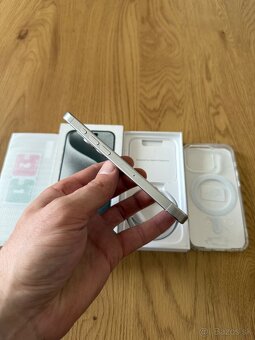 iPhone 15 Pro 128 gb White Titanium v záruke + príslušenstvo - 9