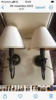 Luster a 2 nástennými lampami - 9