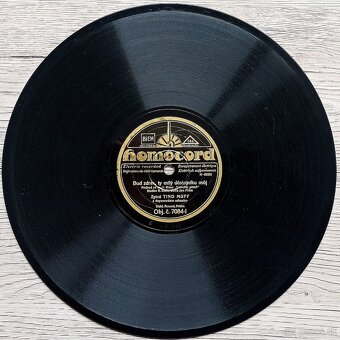 Sada 2 - 5 českých šelakových gramodesek 1930 - 1932 - 9