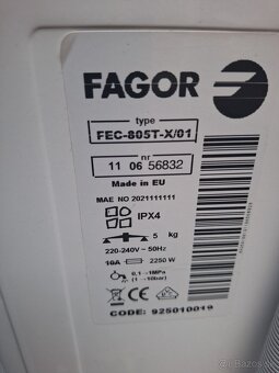 Automaticka pracka fagor 5 - 9