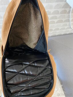Handmade veľký kožený ruksak scandi - 9
