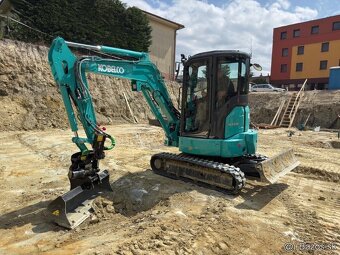 bager JCB 4CX, zemné výkopové a búracie práce, prípojky - 9