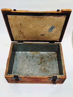 Nemecká drevená bedňa STG44 WW2 - 9