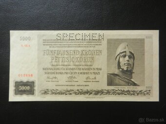 Vzácnejšie bankovky, rôzne obdobia 3 - 9