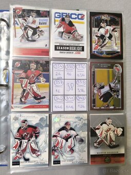 Hokejové kartičky - Martin Brodeur 2 - 9
