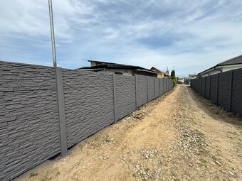 BETÓNOVÉ PLOTY LACNO A RÝCHLO KOŠICE/MOLDAVA OKOLIE - 9