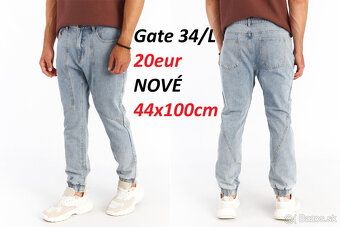 Riflové kapsáče a Riflové joggery Gate, Rifle Horsefeathers - 9