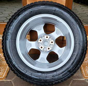 alu R17 5x114,3 orig. Nissan + Renault + Dácia /+ zimné pneu - 9