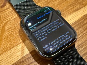 Apple Watch Series 8 45 mm Stainless Steel Graphite - 9