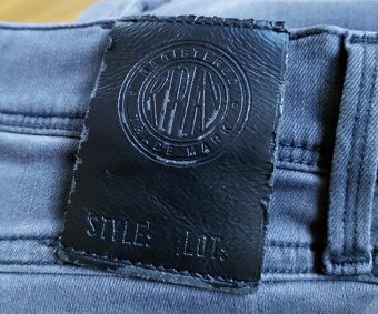 Replay šedé hyperflex slim fit - 9