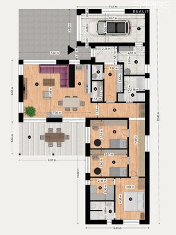 Na predaj slnečný stavebný pozemok s možnosťou výstavby - Hr - 9