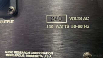 Elektronkový Predzosilňovač AUDIO RESEARCH SP-15 - 9