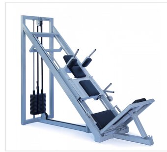 Hacken drep-legpress na tehly - 9