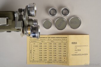EUMIG 8mm kamera s revolverovou hlavou - 9