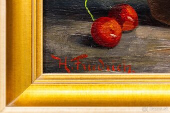 Zátišie s muškátmi, H.Friedrich, 375 × 615 mm - 9