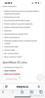 Predam elektricky Skuter Vozi Stvorkolka Meyra Citiliner 409 - 9