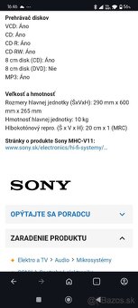 Sony Mhc V11 - 9