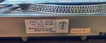 Gramofón HITACHI HT-354 - 9