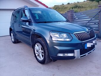 Predám Škodu YETI 2,0 tdi 4x4 DPH 2016 - 9