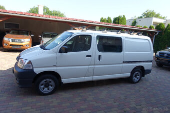 Toyota Hiace 2.5 D-4D 4WD 6-miestna dodávka LONG, M5, 86kW, - 9
