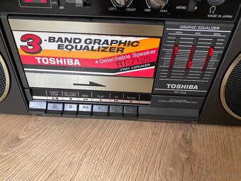 Rádiomagnetofón Toshiba RZ 7125 - TOP ZOSERVISOVANÝ - 9