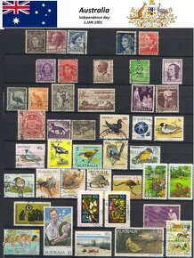 Poštové známky, filatelia: Anglicko a kolónie - 9