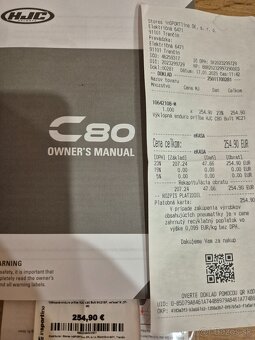 Vyklápacia prilba HJC C80 Bult veľ. M aj L - 9