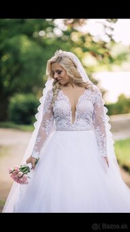 Predám Svadobné šaty - 9