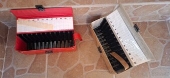 Retro vintage Kufrik box na mc kazety Nové - 9