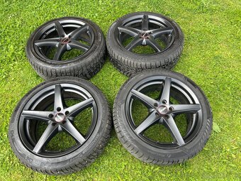Alu disky 5x108 R18, zimné pneumatiky 235/45 R18, Peugeot - 9