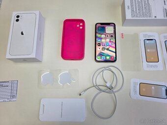 Apple iphone 11 128GB WHITE,Batéria 100% - 9