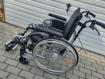 aktivny invalidny vozík Sopur 49cm pridávne brzdy pre asiste - 9