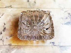 Kryštálový popolník Bohemia crystal - 9