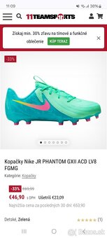 Kopačky Nike PHANTOM 38,5 - 9