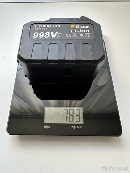 18V akumulator baterka pre naradie Makita Gisam - 9