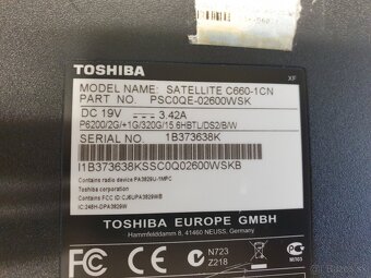 Notebook TOSHIBA - 9