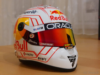 Max Verstappen 2023 Red Bull VC Japonsko F1 prilba 1:2 - 9