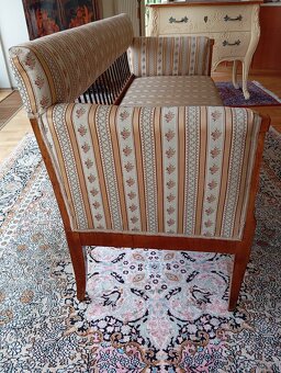 AKCIA ✨Vzácna Biedermeier lavica z r. 1830✨ - 9