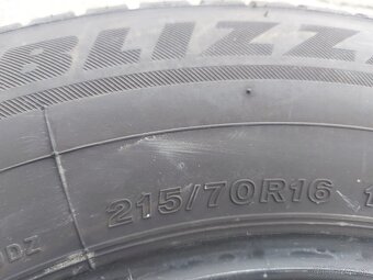 215/70R16 BRIDGESTONE zimné pneumatiky - 9
