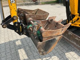 Minibager minirypadlo JCB 8025 ZTS, 3 lizice, rychloupinak - 9