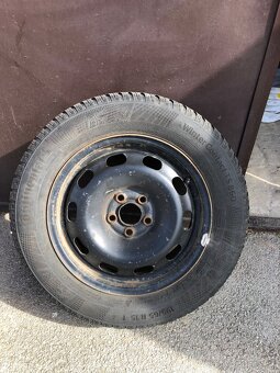 Predám plechove disky 5x100 R15 - 9