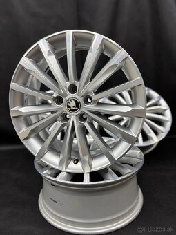 ✅ 5x112 r 18 Trinity Kodiaq krasny stav - 9