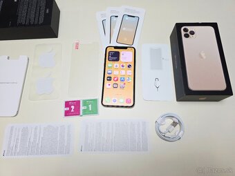 APPLE IPHONE 11 PRO MAX GOLD 64GB,ZDRAVIE BATERKY 100% - 9