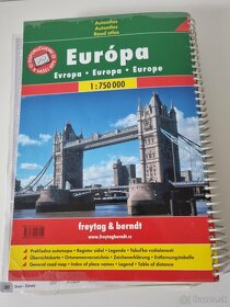Predám mapu Európa mierka 1:750000 - 9