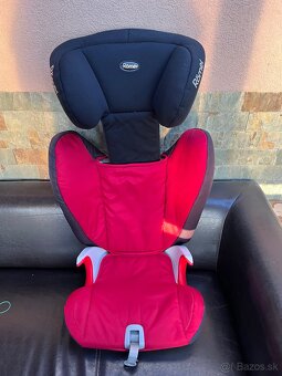 Autosedačka Römer Kidfix SL – červená, vo výbornom stave - 9