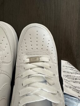 EU40 Tenisky Nike AirForce 1 White Low - 9